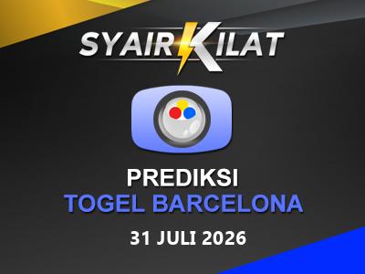 Bocoran Syair Togel Barcelona Tanggal 31 Juli 2026 Hari Jumat