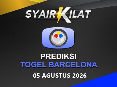 Bocoran Syair Togel Barcelona Tanggal 5 Agustus 2026 Hari Rabu