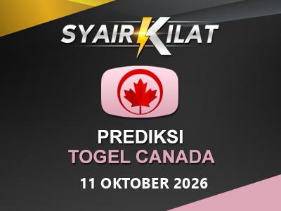 Bocoran Syair Togel Canada Tanggal 11 Oktober 2026 Hari Minggu