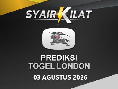 Bocoran Syair Togel London Tanggal 3 Agustus 2026 Hari Senin
