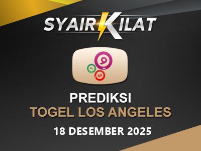 Bocoran Syair Togel Los Angeles Tanggal 18 Desember 2025 Hari Kamis
