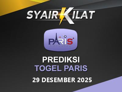 Bocoran Syair Togel Paris Tanggal 29 Desember 2025 Hari Senin