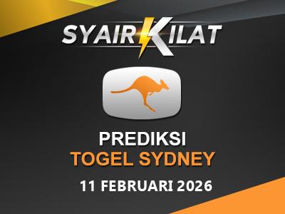 Bocoran Syair Togel Sydney Tanggal 11 Februari 2026 Hari Rabu