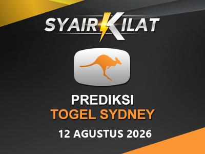 Bocoran Syair Togel Sydney Tanggal 12 Agustus 2026 Hari Rabu