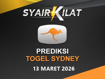 Bocoran Syair Togel Sydney Tanggal 13 Maret 2026 Hari Jumat