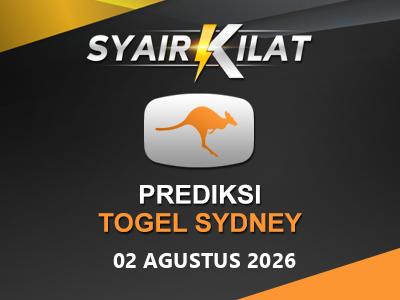 Bocoran Syair Togel Sydney Tanggal 2 Agustus 2026 Hari Minggu