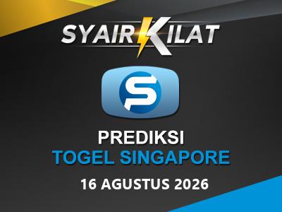 Bocoran Syair Togel Singapore Tanggal 16 Agustus 2026 Hari Minggu