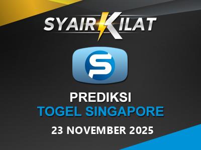 Bocoran Syair Togel Singapore Tanggal 23 November 2025 Hari Minggu
